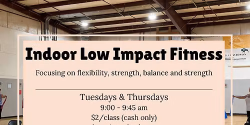 Indoor Low Impact Fitness