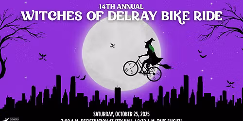14th Annual Witches of Delray Bike Ride