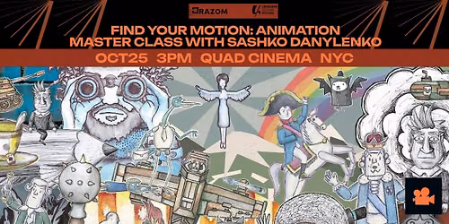 Find Your Motion: Animation Masterclass with Sashko Danylenko