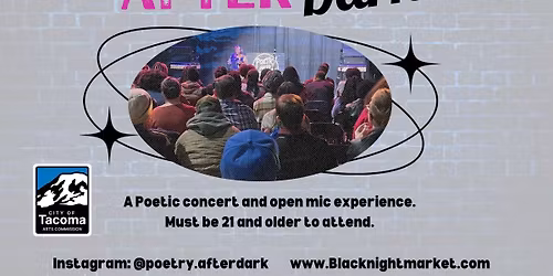 Poetry After Dark: Poetic Concert & Open Mic Session