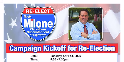 Campaign Kick-Off for Re-Election