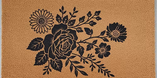Calgary Craft Workshop - Painted Coir Mat
