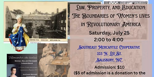 Remember the Ladies: Law, Property and Education