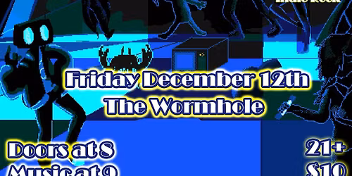 INDIE POP\/ROCK @ THE WORMHOLE: Thor Speeler, Rocky Hutchins, CARLS