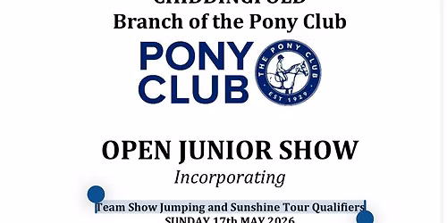 Chiddingfold Junior Open Show