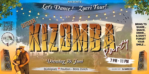 Let's Dance Kizomba! \ud83e\udec2 @B\u00fcrkliplatz! \ud83c\udf1e 30.06.2026
