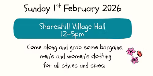 Pre Loved Clothing Sale