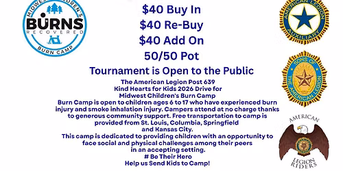 KHFK Benefit Poker Tournment