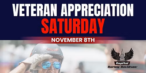 Veteran Appreciation Saturday