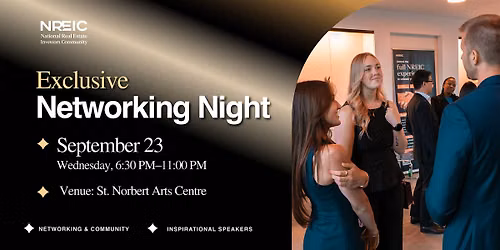 NREIC Exclusive Networking Night (Capital, BRRR, Flippers, Business)