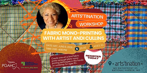 Fabric Mono-Printing with Artist Andi Cullins
