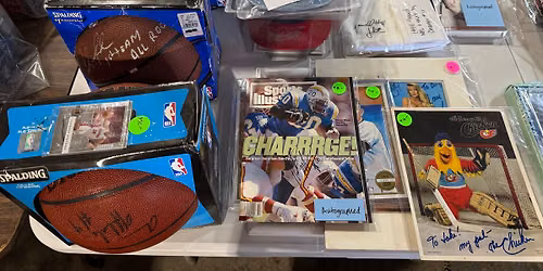 \ud83c\udfc8\u26be 50% OFF! HUGE SPORTS MEMORABILIA & COLLECTIBLES SALE! \ud83c\udfae\ud83e\uddb8