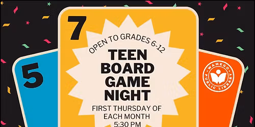 Teen Board Game Night