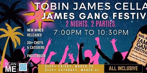 30th Annual James Gang Festival