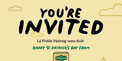 Celebrate St. Patrick's Day at the Kerrygold Crisp Sandwich Pop Up Shop