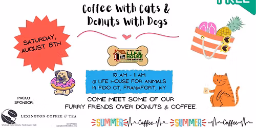 Coffee With Cats & Donuts With Dogs