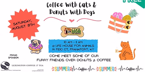 Coffee With Cats & Donuts With Dogs