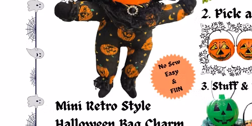 Oct 24th Mangrove Marketplace Halloween Bag Charm Class