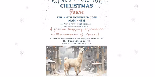 The Alpaca Evolution Christmas Fayre
