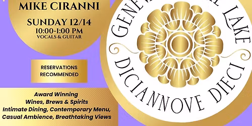 Angie Bemus & Mike Cirrani @ Sunday Jazz Brunch