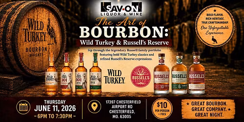 The Art of Bourbon: Wild Turkey & Russell's Reserve