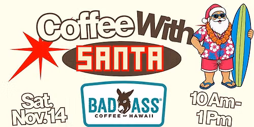 Coffee & Holiday Photos With Santa - A Pet & Family Friendly Event