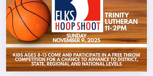 Elks Hoop Shoot Competition 