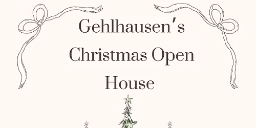 Christmas Open House!!