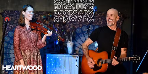 Grant Peeples live at Heartwood Soundstage