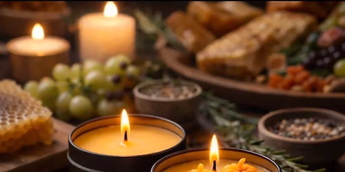Gathering Table Candles: Artisan Beeswax Candle Making