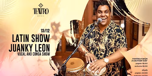 Latin Show\ud83d\udca5Juanky Leon Vocal and Conga Show \ud83d\udca5