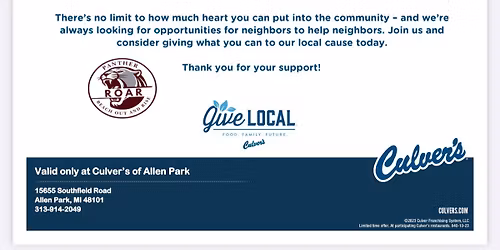 Panther R.O.A.R Foundation Fundraiser 