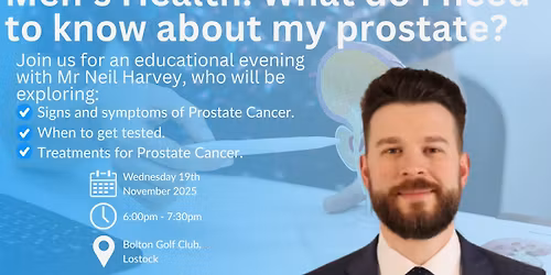 Men's Health: What do I need to know about my prostate?