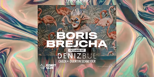 BORIS BREJCHA EXTENDED SET x PINK PARADIZE x PONEY CLUB 2026