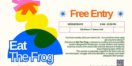 Eat The Frog: Body Doubling & Accountability Session