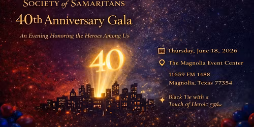 Society of Samaritans 40th Anniversary Gala