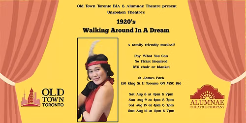 Theatre In St. James Park Presents: 1920\u2019s Walking Around In A Dream