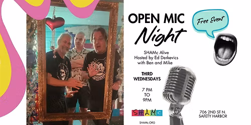 SHAMc Alive: Open Mic Night