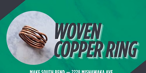 Woven Copper Ring