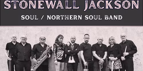 Motown, Northern Soul & Ska Night - Stonewall Jackson and The Skatoons