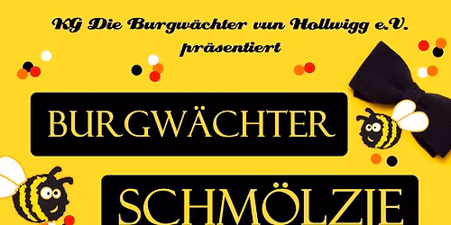 "Burgw\u00e4chter Schm\u00f6lzje" Sitzung