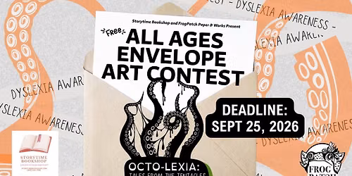 Dyslexia Awareness Envelope Art Contest CLOSES
