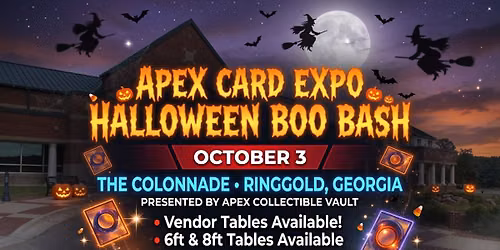 APEX Card Expo Halloween Boo Bash