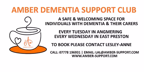 Amber Dementia Support Club - East Preston 