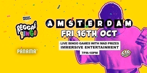 Reggae Bingo - Amsterdam - Fri 16th Oct