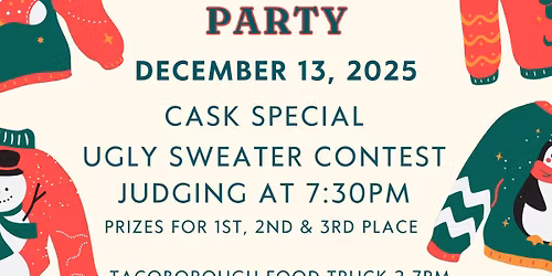 7th Anniversary Ugly Sweater Party