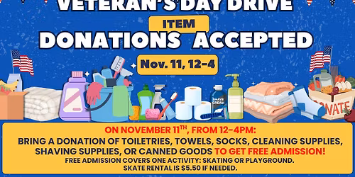 \u2764\ufe0f\ud83e\udd0d\ud83d\udc99Veteran\u2019s Day Donation Drive! \u2764\ufe0f\ud83e\udd0d\ud83d\udc99