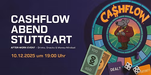 Cashflow Game Night bei 0711 Finanz \u2013 Kostenloses After-Work Event