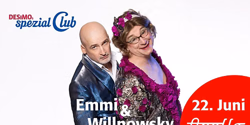 Emmi und Willnowsky - Tour 2026 \u2022 Das Jubil\u00e4um \u2022 30 Jahre Ehestreit...