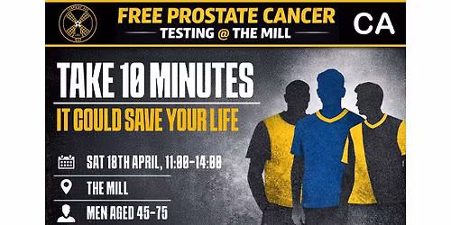 FREE Prostate Cancer Screening @ The Mill